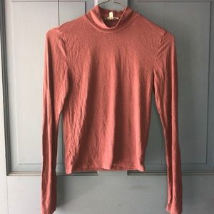 Long sleeve mauve shirt
